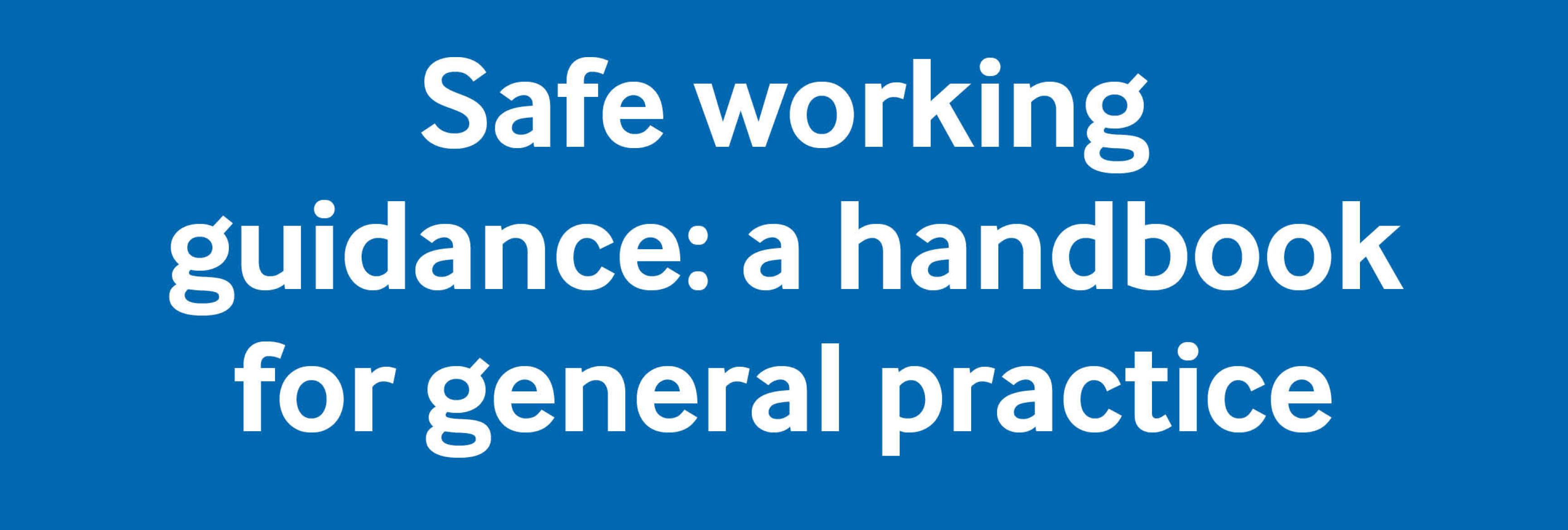 20240568 Gp Gp Safe Working Guidance Handbook Final